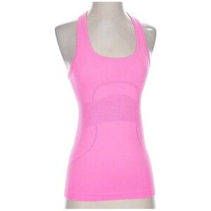 Lululemon Womens 4 Swiftly Tech Racerback Tank‎ Top Running Gym Athletic